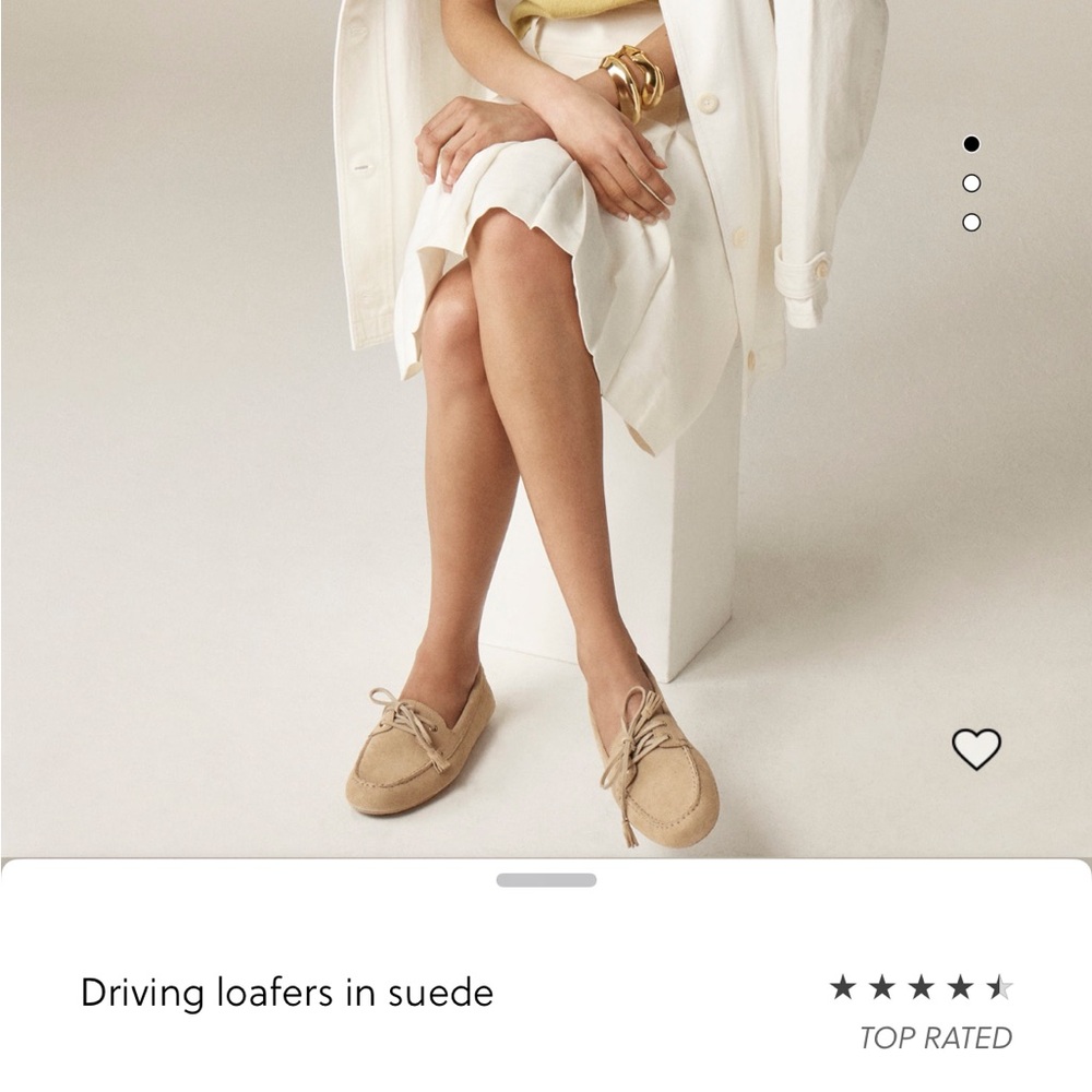 NWT J. Crew Classic Black Driving Loafer